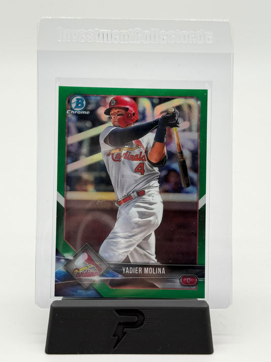 2018 Bowman Chrome Baseball Yadier Molina 19/99
