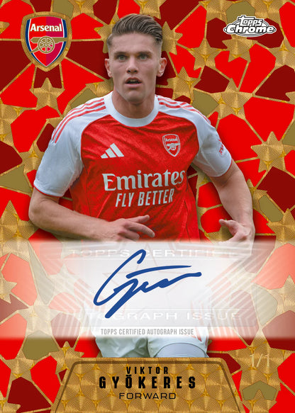 2025-26 Topps Chrome Arsenal Deck Box