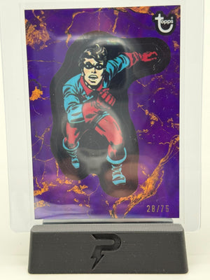 2025 Topps Marvel Comic Book Bucky Barnes 1976 28/75