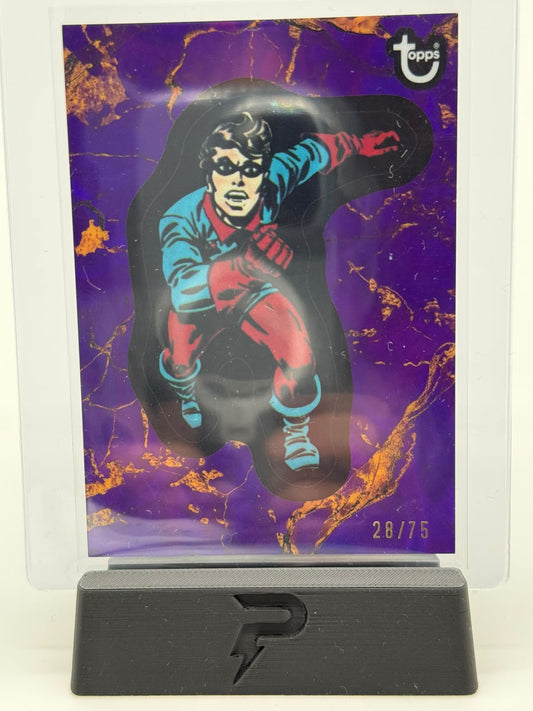 2025 Topps Marvel Comic Book Bucky Barnes 1976 28/75