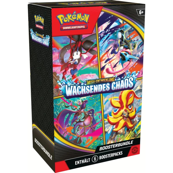 Pokemon Mega Entwicklung Wachsendes Chaos Boosterbundle DE