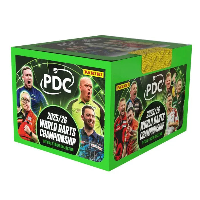 2025/26 Panini PDC World Darts Championship Hardcover Box-Bundle (SEALED)
