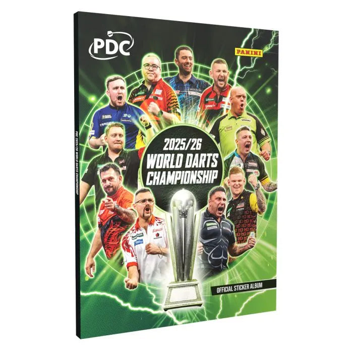 2025/26 Panini PDC World Darts Championship Hardcover Box-Bundle (SEALED)