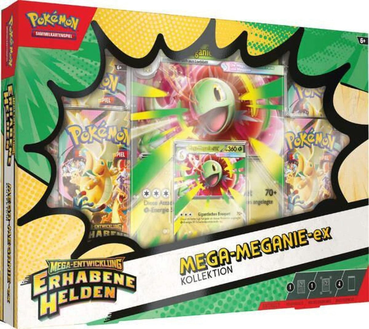 Pokémon Erhabene Helden Mega-Meganie-ex Kollektion DE (SEALED)