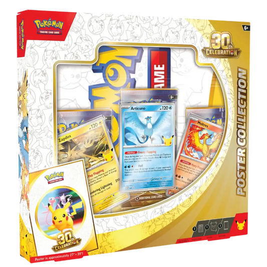 Pokémon 30th Anniversary Poster Collection English – Pokémon TCG Jubiläum Kollektion