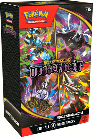 Pokémon Mega Entwicklung Dunkelnacht Booster Bundle DE