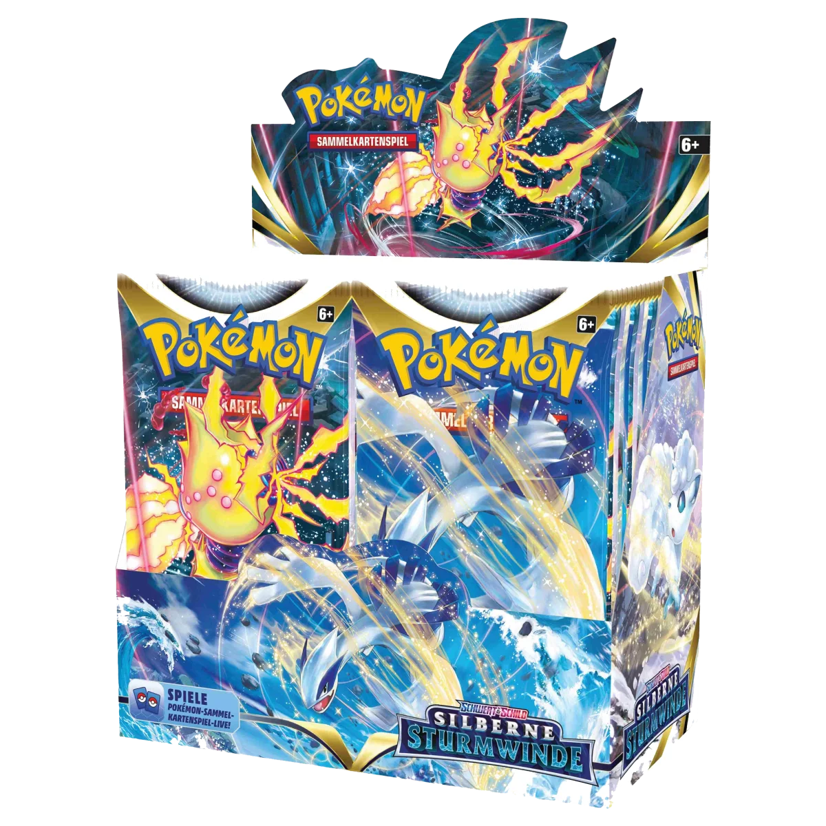 Pokémon Silberne Sturmwinde Booster Display DE 36 Booster (SEALED)