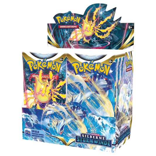 Pokémon Silberne Sturmwinde Booster Display DE 36 Booster (SEALED)