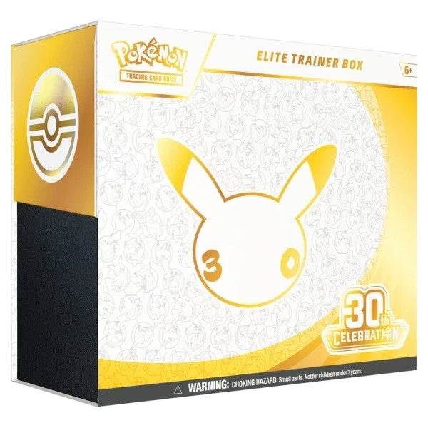 Pokémon 30th Anniversary Elite Trainer Box English – Pokémon TCG 30 Jahre