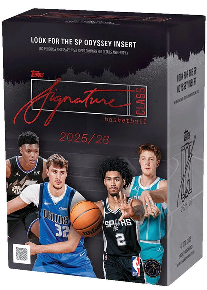 2025-26 Topps Signature Class Basketball Value Box