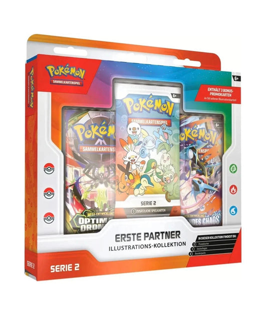 Pokemon Erste Partner Illustrations-Kollektion Serie 2 DE (SEALED)