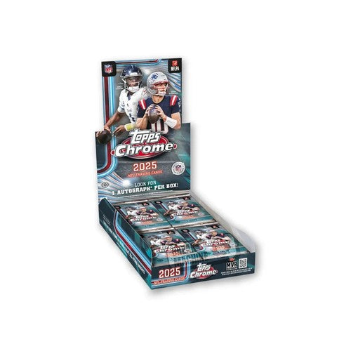 2025 Topps Chrome Football Hobby Box