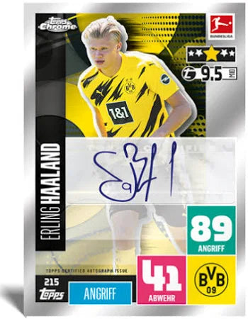 1x EINZELPACK: 2020-21 Topps Match Attax Chrome Bundesliga (LIVEBREAK)