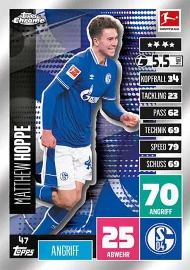 1x EINZELPACK: 2020-21 Topps Match Attax Chrome Bundesliga (LIVEBREAK)