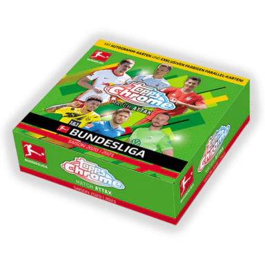 1x EINZELPACK: 2020-21 Topps Match Attax Chrome Bundesliga (LIVEBREAK)