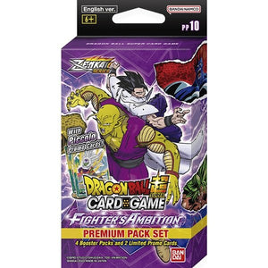 Dragon Ball Super Zenkai Series - Fighter´s Ambition - Premium Pack Set PP10 - SEALED/OVP DISPLAY