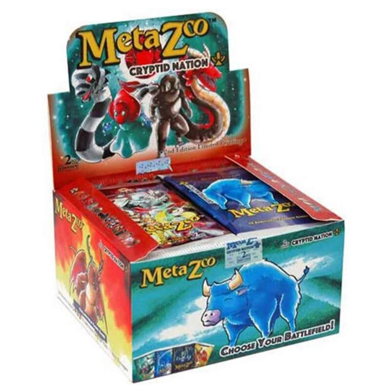 MetaZoo Cryptid Nation 2nd Edition Booster Display ENG